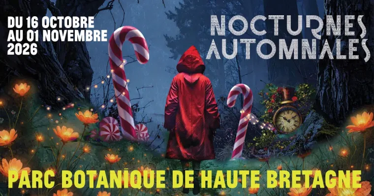 Les Nocturnes Automnales au Parc Botanique de Haute Bretagne