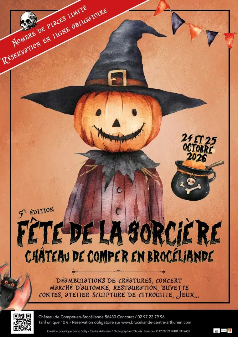 Fête de la sorcière 2026 Chateau de Comper