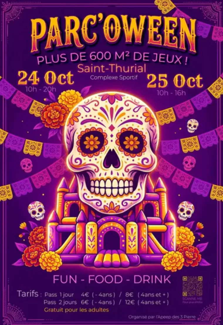 Parc'Oween - Halloween enfant à côté de Rennes