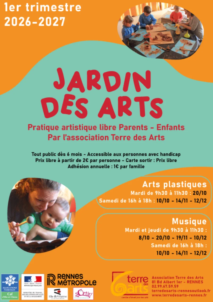 Jardin des Arts : musique et arts plastiques en famille