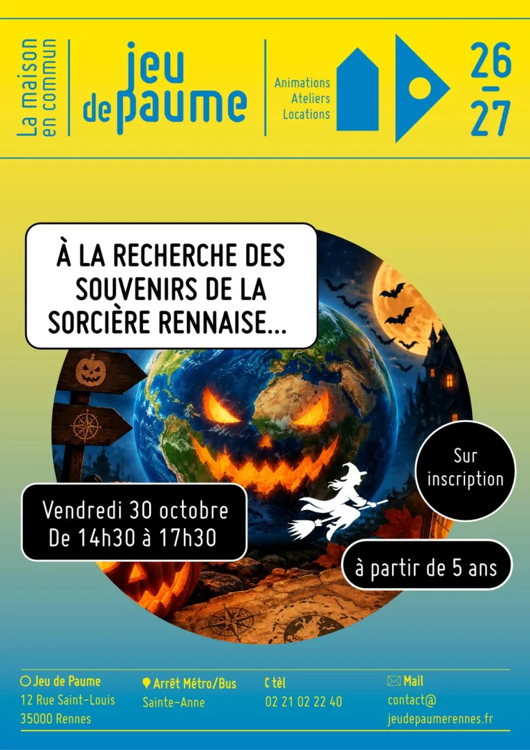 Halloween à Rennes : à la recherche des souvenirs de la sorcière rennaise