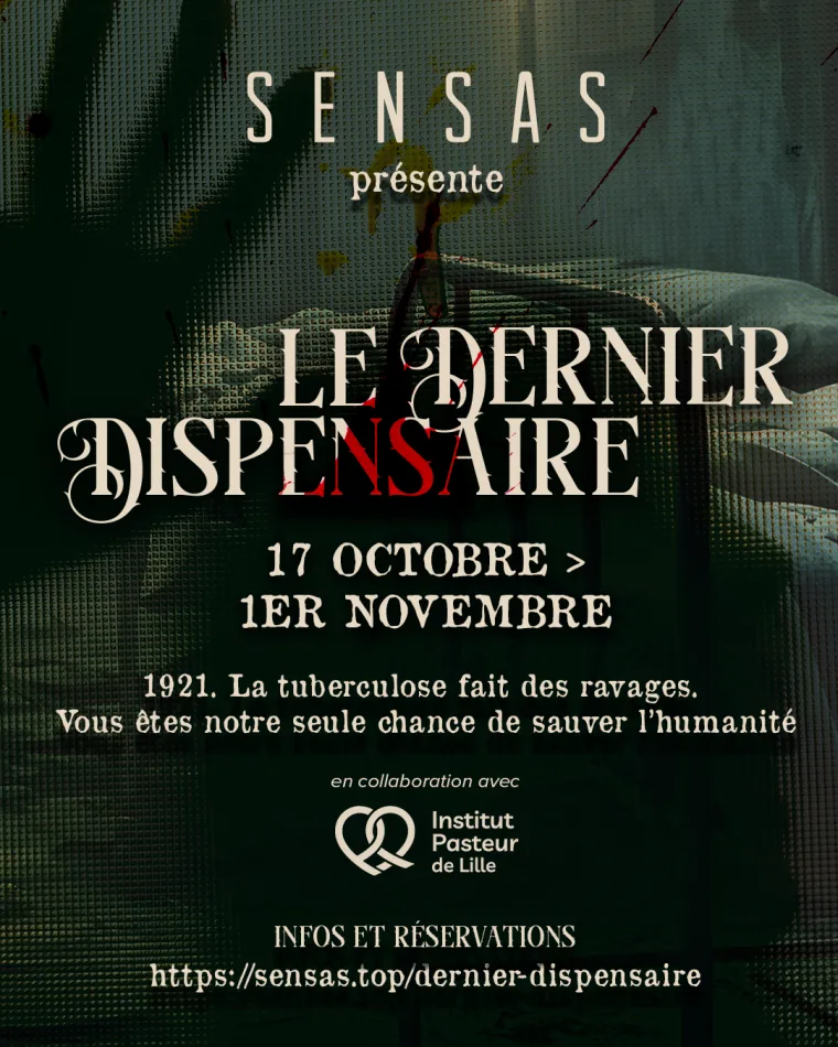 Halloween chez SENSAS Rennes : Le Dernier Dispensaire, une enquête sensorielle dès 7 ans