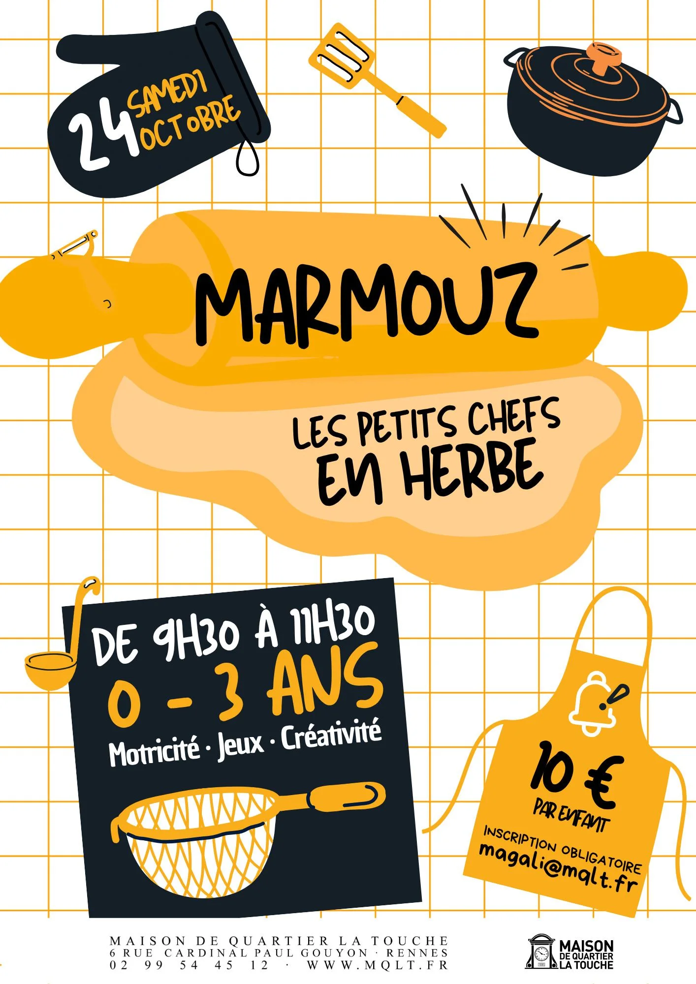 Marmouz : un espace de jeux autour de la cuisine pour les tout-petits à Rennes