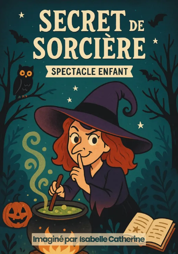 Secret de sorcière : un spectacle magique pour les tout-petits à Rennes