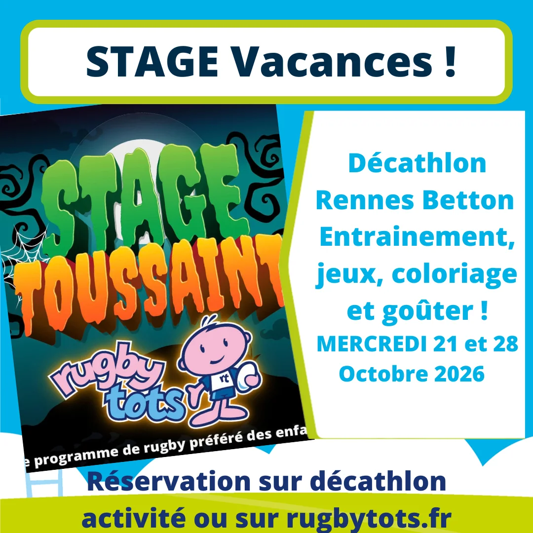Mini stage RUGBYTOTS pour les 2 à 5 ans