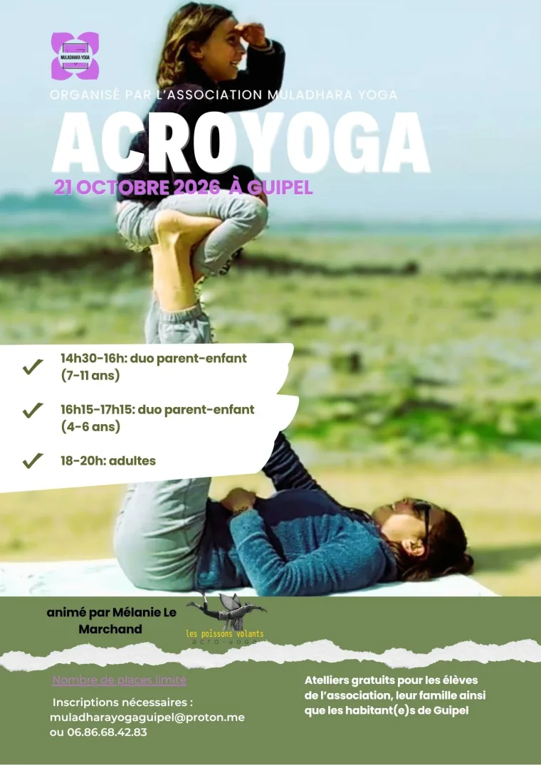 Ateliers acroyoga parent-enfant